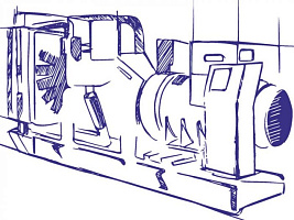 Дизель-генераторы ЭТРО в Апатитах АД400-Т400 с двигателем Doosan P158LD от российского производителя